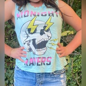 Urban Outfitters Punk Graphic Midnight Ravers Tank Sz. XS